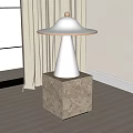 Modern decorative table lamp 3d model