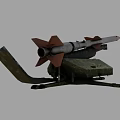 Air Defense Missile Tracking Missile Military Weapon Rocket Military Games 3d model