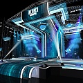 modern stage music stage 3d model