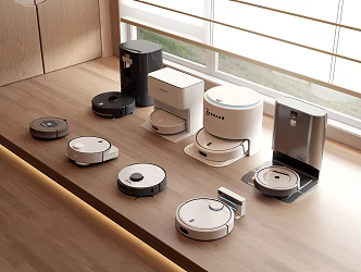 Sweeping robot intelligent sweeping robot intelligent sweeping machine sweeping machine modern household appliances 3d model