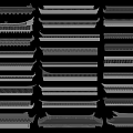 Traditional Chinese Architectural Roof Components With Various Eaves Decorations And Structural Parts