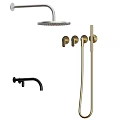 Modern Stylish Faucets With Brass Chrome And Black Finishes For Kitchen Use