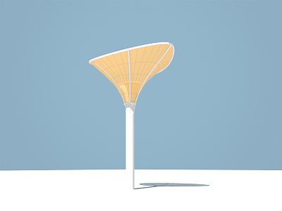 Modern Column Art Modeling Column model