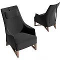Single sofa 3d model