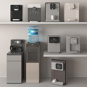 Modern water dispenser wall-mounted water dispenser vertical water dispenser 3d model