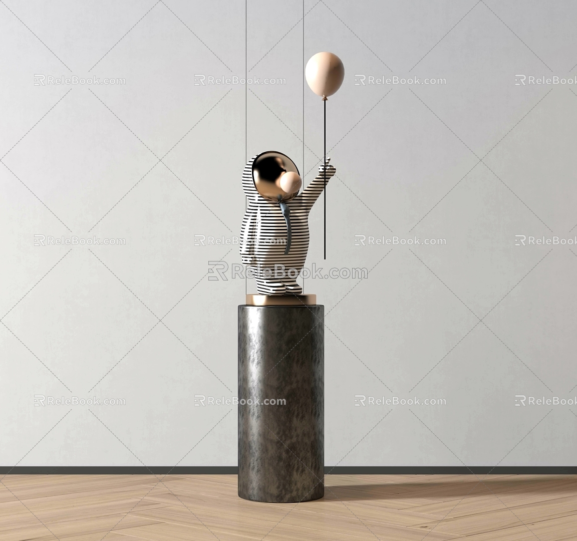 Modern Sculpture Sculpture Ornaments 3d model