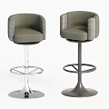 Modern Bar Chair High Stool Bar Stool 3d model