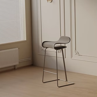 Modern Bar Chair 3d model