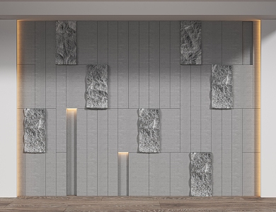 background wall 3d model