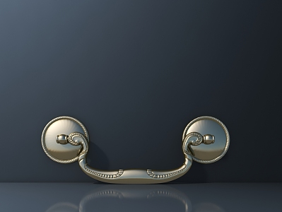 Jane Ou handle hardware parts 3d model