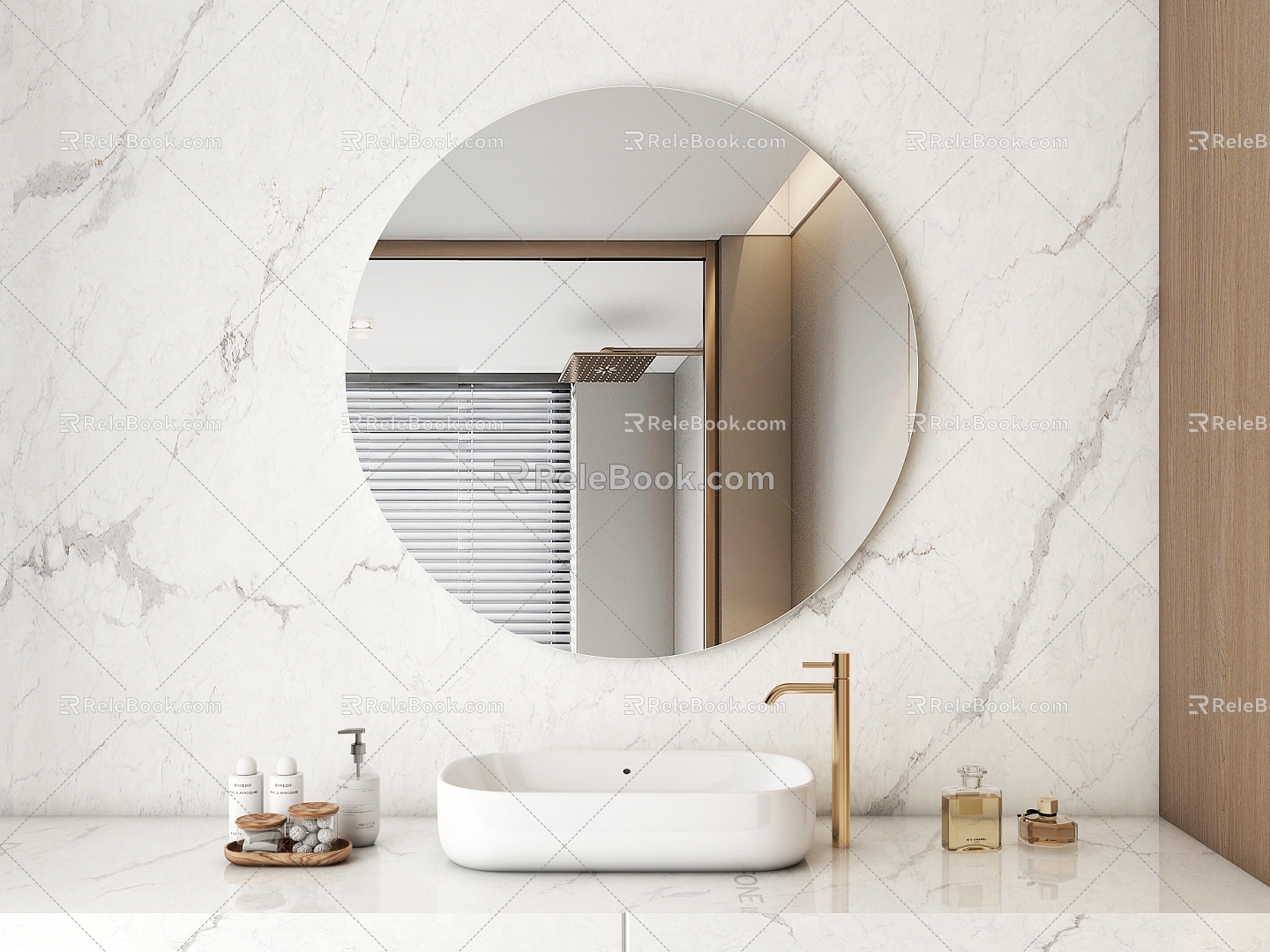 Bathroom mirror 3d model