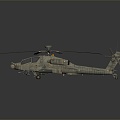 modern helicopter gunship helicopter helicopter gunship combat helicopter military helicopter 3d model