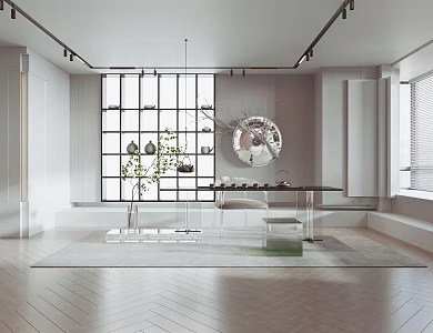 Tea Room 3d model