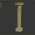 Columns Stone Columns Stone Columns Old Columns Roman Columns Roman Columns Classical Columns Greek Columns 3d model