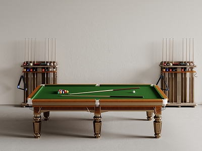 Billiard table 3d model