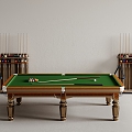 Billiard table 3d model