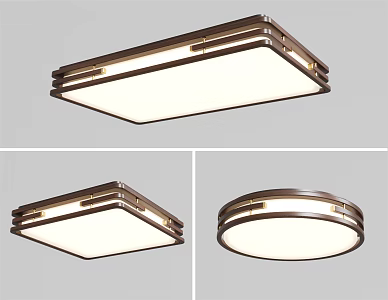 modern ceiling lamp 3d model