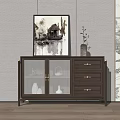 New Chinese-style Sideboard Sideboard Sideboard 3d model