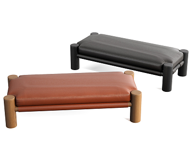 Modern sofa stool sofa pedal model