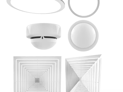 Modern Round And Square Ceiling Lights With Simple Design For Home 3d model