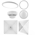 Modern Round And Square Ceiling Lights With Simple Design For Home