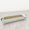 Stainless Steel Commercial Kitchen Appliance With Heating Tray Top And Control Panel