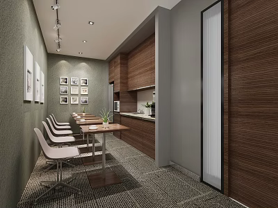 Modern pantry 3d model
