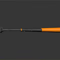 Vitalax Claw Hammer with Orange Black Handle and Metal Head for DIY Projects