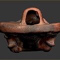 Ruins Relics Maya Ruins Maya Totem Totem Tribal Totem Ancient Ruins Ancient Cultural Relics 3d model