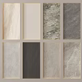Different Colors And Textures Of Wall Paneling Sample Display For Interior Design