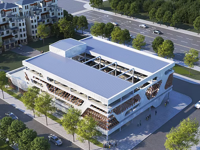 Parking 3d model