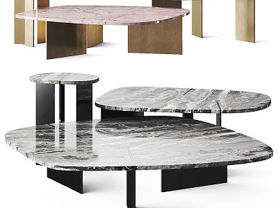 Modern coffee table model