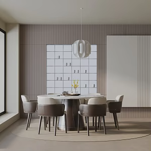 Modern table combination 3d model