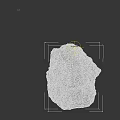 Natural Gray Stone with Rough Irregular Surface and Textured Appearance for Building Use