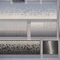 Gradient Perforated Panel 3d model