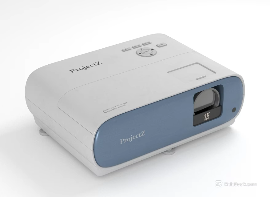 Projez Projection Monitoring Projector Featuring 4K Resolution For Advanced Security Surveillance 3d model 