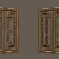 Traditional Wooden Carved Doors Furniture With Intricate Patterns And Classic Design