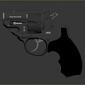 Taurus Modern Revolver With Black Tactical Design And Ergonomic Grip Features
