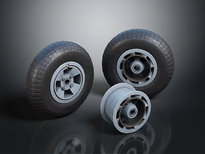 High Quality Car Tires And Alloy Rims For Essential Automotive Parts Applications 3d model