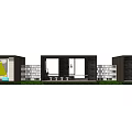 Modern Pavilion 3d model