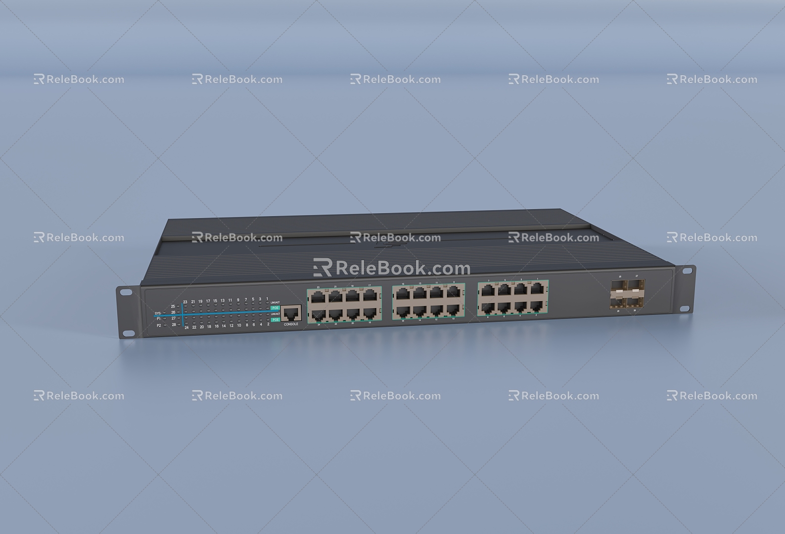 Industrial Switch Router 3d model