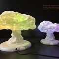 Cloud Nightlight Art Table Lamp Cartoon Table Lamp 3d model