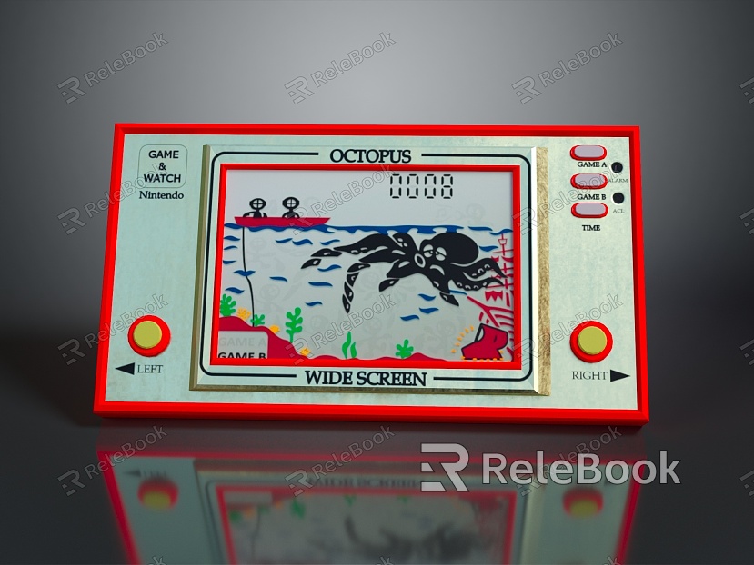 Game machine electronic chicken hand game machine hand game machine handheld game machine computer model