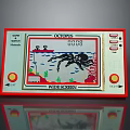 Game machine electronic chicken hand game machine hand game machine handheld game machine computer 3d model