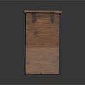 Vintage Handcrafted Wooden Storage Box With Lid And Natural Wood Grain