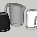 Modern Tefal Electric Kettle With White Design And Transparent Water Level Window For Daily Use Electrical Appliance