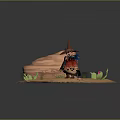 Modern Game Character Game Character 3d model