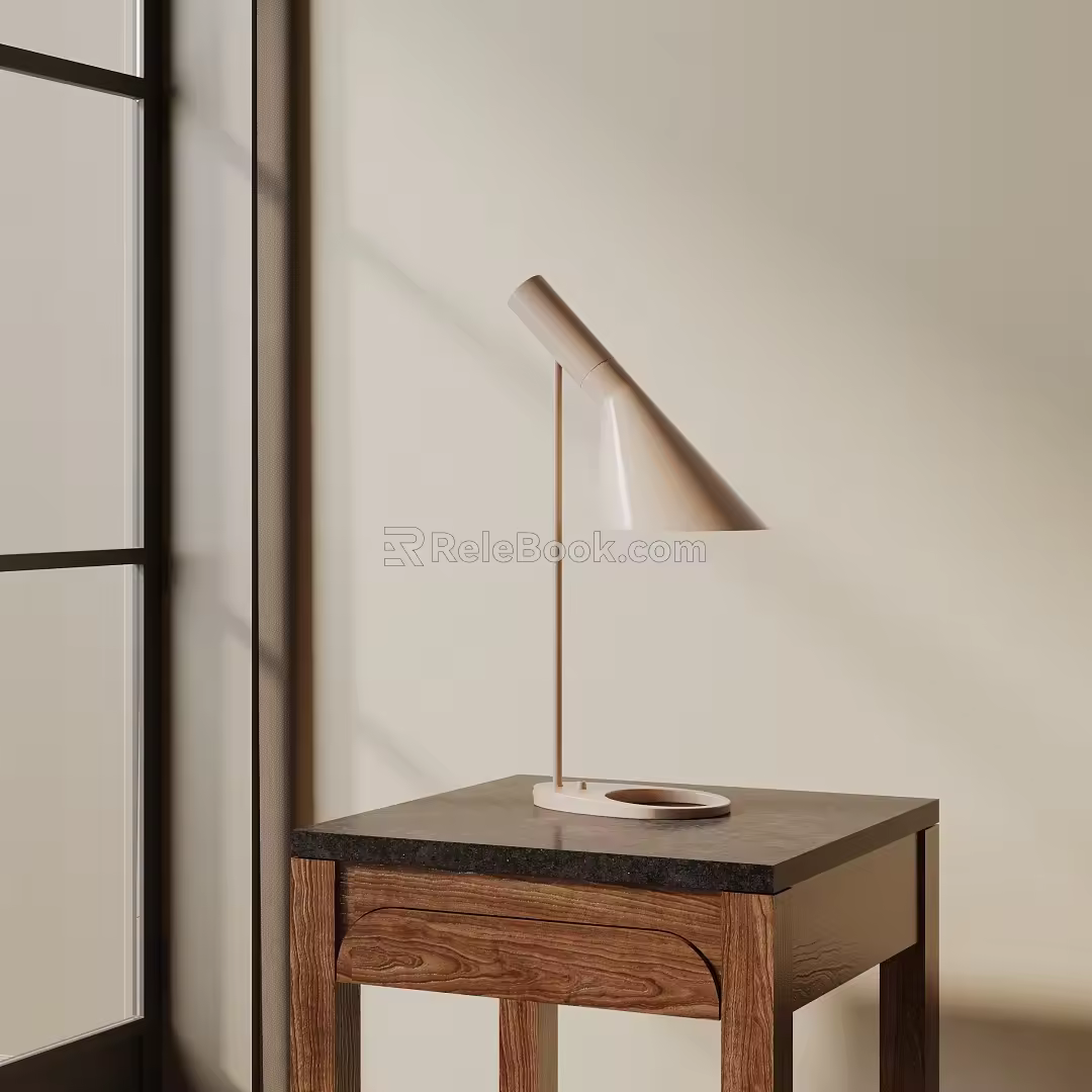 Modern table lamp 3d model