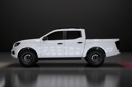 Hyundai Pickup Nissan Pickup 3d model