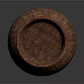 Handmade Woven Brown Rattan Storage Basket For Home Decor Organizing